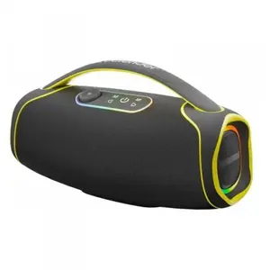 Pārnēsājams skaļrunis DEFENDER BEATBOX 100 — Bluetooth, 100W, MP3/AUX/SD/USB, TWS, LED, IPX5, DSP (melna)