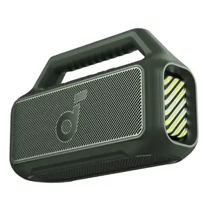 Портативная акустическая система 2.1 Soundcore Boom 2 зелёная — 80 Вт RMS, IPX7, USB-C, 24 ч работы