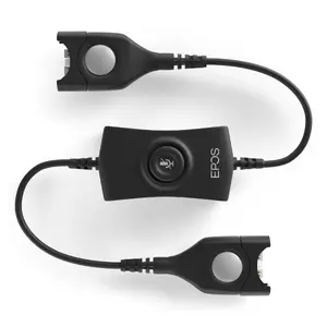 Mute switch EPS EPOS AMS 01, black, inline audio mute control