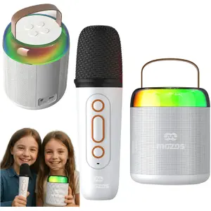Portable speaker Mozos MK white — compact wireless speaker, model MK-WHITE