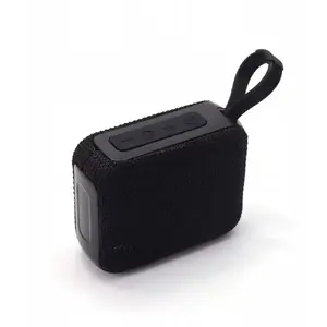 Bezvadu portatīvais skaļrunis C100 5W — melns, kompakts Bluetooth