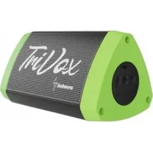 Pārnēsājams Bluetooth skaļrunis Jabees Trivox 7W, IP66 ūdensizturīgs, AUX, FM, microSD — melni zaļš