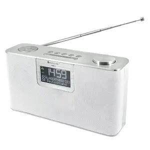 Personal Radio Soundmaster DAB700WE — Analog & Digital (DAB+, FM), 12 W RMS, LCD 2.9", MicroSD, Silver/White