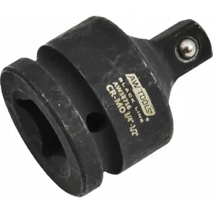 Reducer adapter AWTools impact 3/4" to 1/2" Black Line AW38716BL