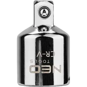 Socket Adapter NEO tools 1/2" female to 3/8" male 37 mm (N08-563)