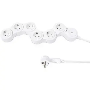 Extension cord Brennenstuhl 3033900 — 6 sockets, 1.5 m cable, for transformer use