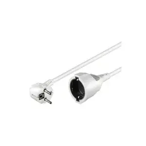 Силовой удлинитель Goobay NK 117 W-200, 2 м, белый