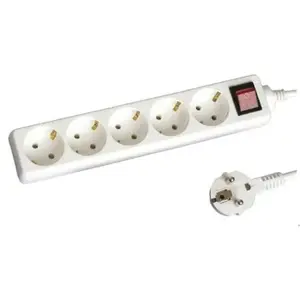 Extension cord with switch Brennenstuhl 3 m, 5 outlets (model 1940216)