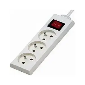 Сетевой удлинитель connectIT Konnoc DX-3FS 2 м — 3 розетки с выключателем, кабель 2 м