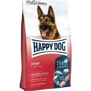 Dry dog food happy dog Supreme Fit&Vital Sport Adult 1 kg — complete nutrition for active adult dogs