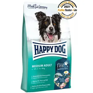 Сухой корм для собак Happy Dog 60758 Adult 1 кг для средних пород (11–25 кг), с антиоксидантами