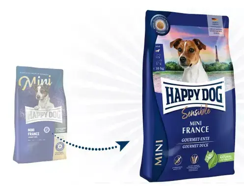 Happy Dog Sensible Mini France 4 кг корм Photo 2