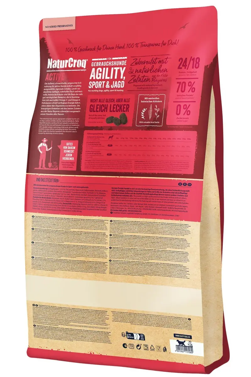 Happy Dog Adult Poultry sausā barība 15 kg Photo 2