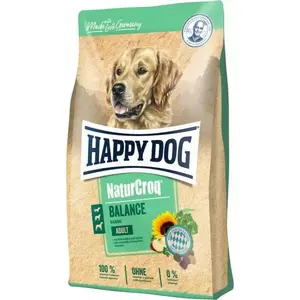 Dry Dog Food happy dog NATURCROQ BALANCE 1 kg — complete kibble for adult dogs