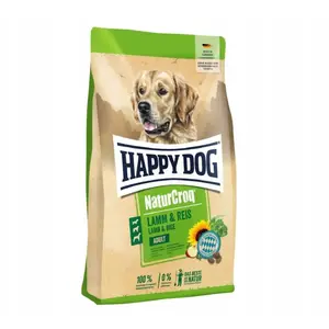 Sausais barību suņiem happy dog Naturcroq jērs un rīsi 11 kg