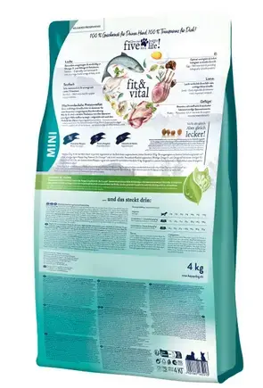 happy dog fit & vital Mini Adult — 4 kg barība Photo 2