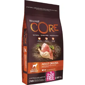 Dry Dog Food Core Adult Medium Breed Original 10 kg