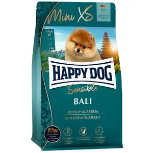 Корм для собак Happy Dog Mini XS Bali 1.3 кг — для взрослых, с курицей, без глютена