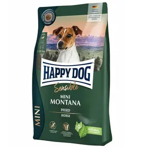 Sausais barības produkts suņiem Happy Dog Mini Montana 800 g — pieaugušiem maziem šķirnēm