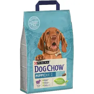Suņu barība Purina Dog Chow Puppy 14 kg — jēra garša, priekš kucēniem, ar antioksidantiem
