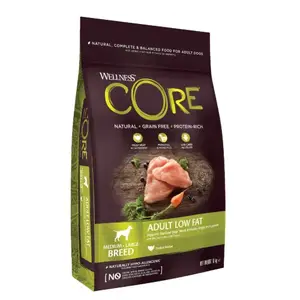 Sausais barības produkts suņiem Core Wellness CORE Adult Low Fat Turkey — pieaugušiem suņiem, bez graudiem, 10 kg