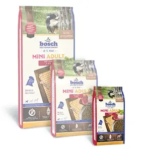 Сухой корм для собак Bosch Tiernahrung MINI Adult с ягнёнком и рисом, мини-породы 5–10 кг, 1 кг, без глютена