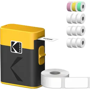 Label printer cartridge bundle Kodak M50 Label Era, yellow refill cartridge M50Y with 13 label rolls