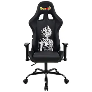 Spēļu krēsls SUBSONIC Dragon Ball Super — universāls ar polsterētu sēdekli, 670 mm platums, 123–133 cm augstums, max 110 kg