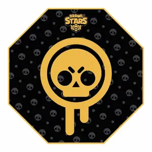 Spēļu grīdas paklājs SUBSONIC Brawl Stars Drippy Skull — galda/PC paklājs ar neslīdošu virsmu