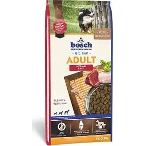 Сухой корм для взрослых собак Bosch 3 кг с ягненком AMABEZKAR2935