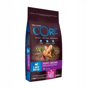 RAW_PALEO Core Puppy Original sausais barības produkts lielo šķirņu kucēniem, vistas, 10+2 kg