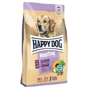 Сухой корм для собак happy dog Naturcroq Senior 11 кг — полноценное питание для пожилых собак