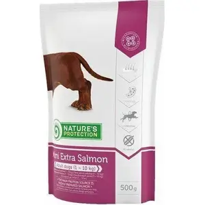 Сухой корм для собак nature’s protection PIES Mini Salmon 500 г