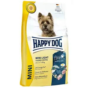 Сухой корм для собак Triton Happy Dog fit & vital Mini Light — Взрослым, мини-породы, лосось, 4 кг