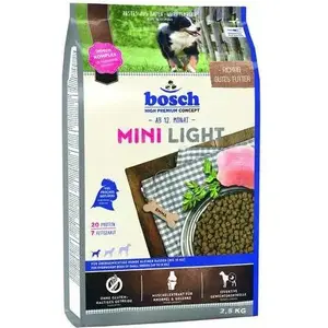 Dry Dog Food Bosch Tiernahrung Mini Light 2.5 kg – low-calorie kibble for small breeds