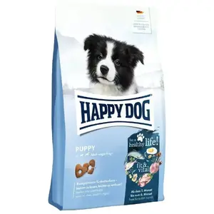 Сухой корм для щенков Happy Dog Fit & Vital Puppy 1 кг — для щенков 1–6 месяцев