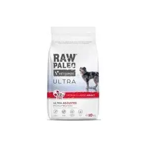 Sukāmo barība suņiem Raw Paleo RAW_PALEO Ultra Beef pieaugušiem vidējiem/lieliem 10 kg