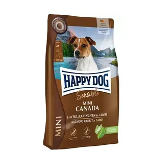 Sausais barības produkts suņiem Happy Dog Sensible Mini Canada 4 kg — Pieaugušiem, Mini šķirnēm, Jērs Truvis Lasis