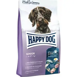Sausais barības produkts suņiem happy dog Supreme Fit&Vital Senior 300 g — senioru formula, sabalansēti uzturvielu