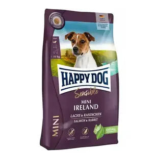 Корм для собак happy dog Sensible Mini Ireland 4 кг — Взрослым, мини-породы, кролик и лосось
