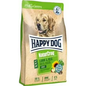 Сухой корм для собак happy dog NaturCroq ADULT Ягнёнок и рис, 1 кг
