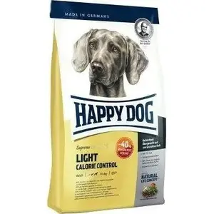 Dry dog food happy dog Supreme Fit & Vital Light Calorie Control 1 kg — low-calorie formula for weight management