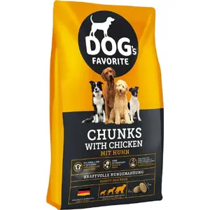 Корм для собак happy dog Dog favorit kurczak 15 кг — сухой полнорационный корм с курицей