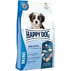 Sausais barības produkts kucēniem happy dog Fit&Vital Mini Puppy maziem šķirnēm no 4 nedēļām, 300 g