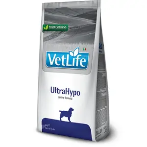 Sausais barības produkts suņiem Farmina Pet Foods ULTRAHYPO CANINE Adult Fish 2 kg, pieaugušiem lielo šķirņu suņiem