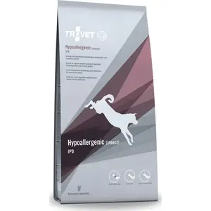 TROVET terapeitiskais sausais dog barība PIES 3 kg — atbalsts gremošanai un ādai (veterinārais uzturs)