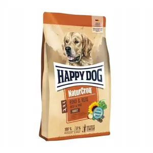 Корм сухой для собак happy dog NaturCroq говядина и рис 11 кг