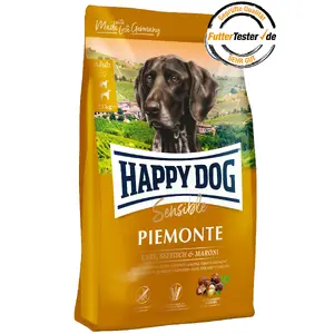 Sausais barības produkts suņiem happy dog Supreme Piemonte 4 kg, bez lipekļa, pilnvērtīgs ēdiens