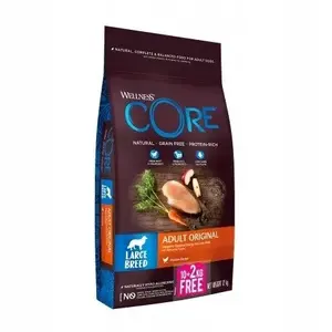 Сухой корм для взрослых собак крупных пород Royal Canin Core с курицей 10+2 кг