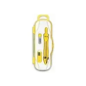 School compass Penmate PC-101 yellow — Penmate precision drawing compass